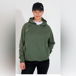 Abacus Bounce Waterproof pullover hooded hoodie long sleeve top S Golf Hiking